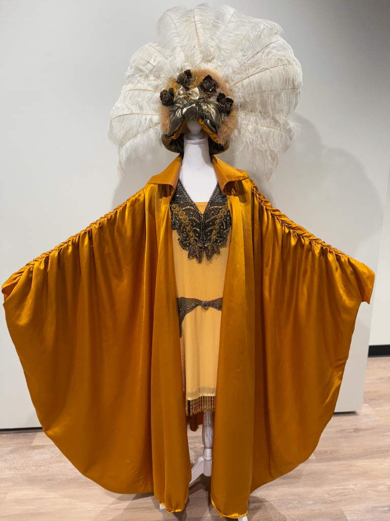 Images from the costume design exhibit.